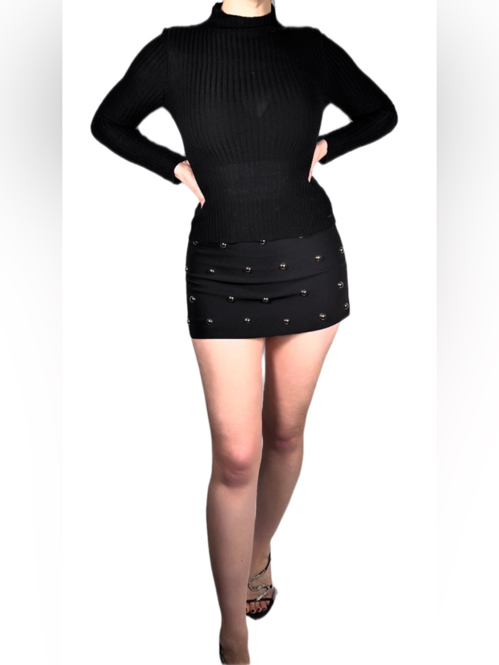 Savage x Fenty Semi-Sheer Long Sleeve Top